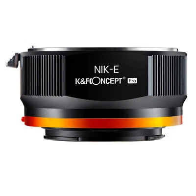 K&F Concept Adapter Pro for Nikon AI AIS F Lens to Sony E a6000 a7R2 A73 A7R4 - Image 1 of 4