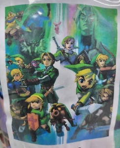 The Legend Of Zelda Link Blanket Comfy Soft Throw 60"x50" - Picture 1 of 2