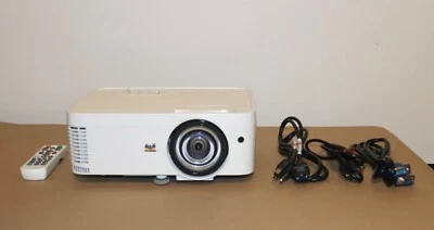 ViewSonic PS600W Short-Throw DLP Projector.3500 Lumens.2840-2907 Hours on Lamps - Image 1 of 4