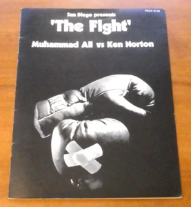 Muhammad Ali vs Ken Norton "The Fight" 10 de septiembre 1973 Programa de lucha - Imagen 1 de 5