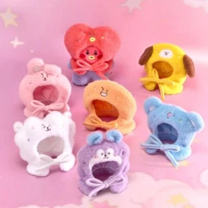 BTS BT21 Hooded Cape THE JOURNEY 65×55″(16×14㎝) Stuffed Toy Japan Official - Picture 1 of 23