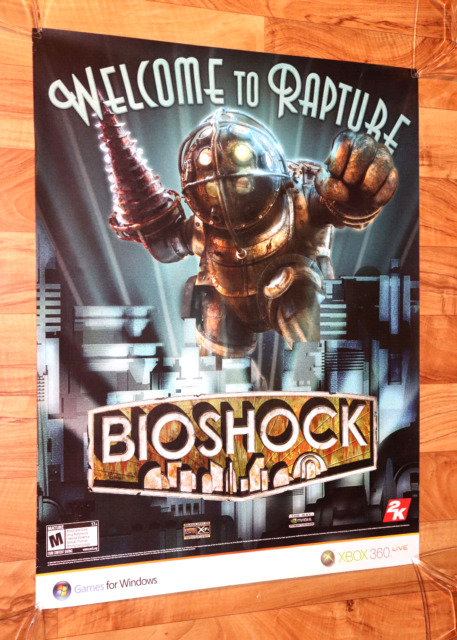 2013 Bioshock Infinite PS3 Xbox 360 PC Vintage Print Ad/Poster Authentic  Art