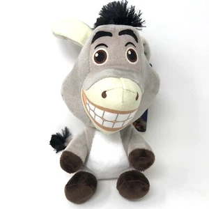 Dreamworks Shrek Donkey Big Head Plush Doll 7” New - Picture 1 of 5
