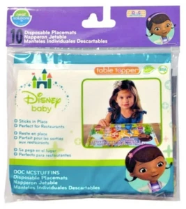 Disney Doc McStuffins Disposable Placemats Table Topper BPA Free Neat Solutions - Picture 1 of 2