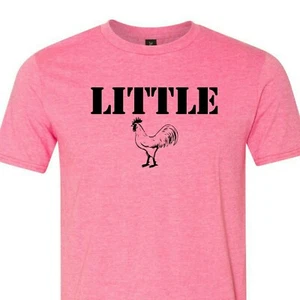 Little Cock T-Shirt Joke Humor Chicken College Unisex Tee Gift Bar Bachelor - Picture 1 of 6