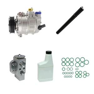 AC Compressor Kit Fits Audi A3 Volkswagen Bora CC Eos Golf Jetta KT646 - Picture 1 of 9