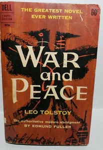  War And Peace Leo Tolstoy 1965 Dell Laurel Edition PB.   Vintage - Foto 1 di 4