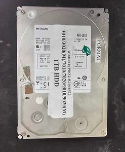 Hitachi HDE721010SLA330 1TB 3.5" SATA 3 Desktop Hard Disk Drive HDD Tested - Picture 1 of 2