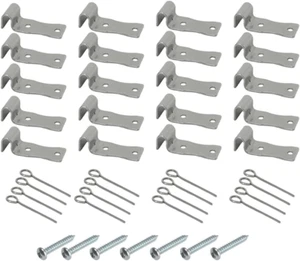 20 Pack Sofa Zig Zag Spring Repair Brackets, Sofa Spring Repair Kit Includes - Picture 1 of 1