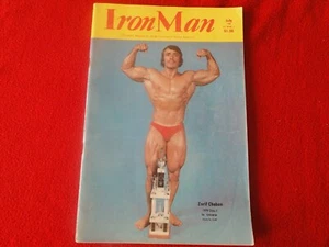 Vintage Bodybuilding Muscle Gay Interest Magazine Iron Man 1980 Zarif Chaban 58 - Picture 1 of 10
