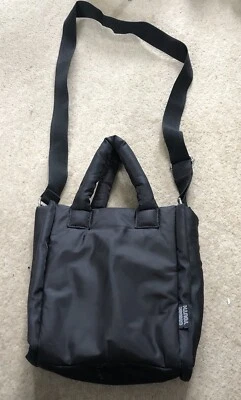 Black Cross Body Bag H&M Hardly Used VGC Strap And Handles - Image 1 of 4