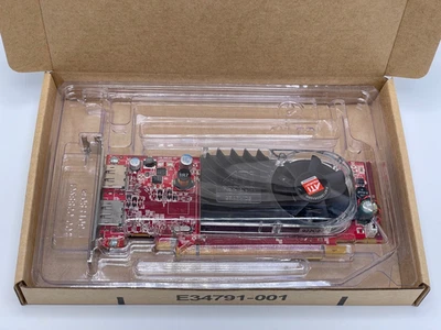 Dell AMD/ATI Radeon HD3470 256MB 2xDisplayPort Low-Profile PCIe Video Card C120D - Image 1 of 3