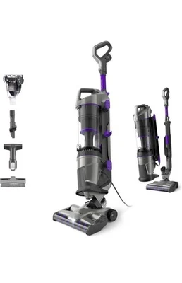 Vax Air Lift 2 Pet Plus Upright Vacuum | VersaClean Technology | Grey/Purple - Image 1 of 4