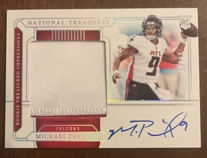 Michael Penix Jr 2024 National Treasures Rookie Auto Relic Impressions /25 - Bild 1 von 2