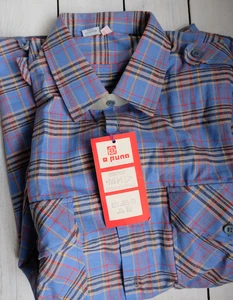 Camisa a Cuadros Hombre SUPER RARA NUEVA URSS Bulgaria Talla L - Imagen 1 de 6