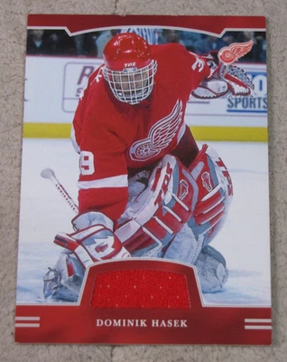 Camiseta deportiva usada Dominik Hasek 2002-03 BAP primera edición #FE-136 Foto 1 de 2