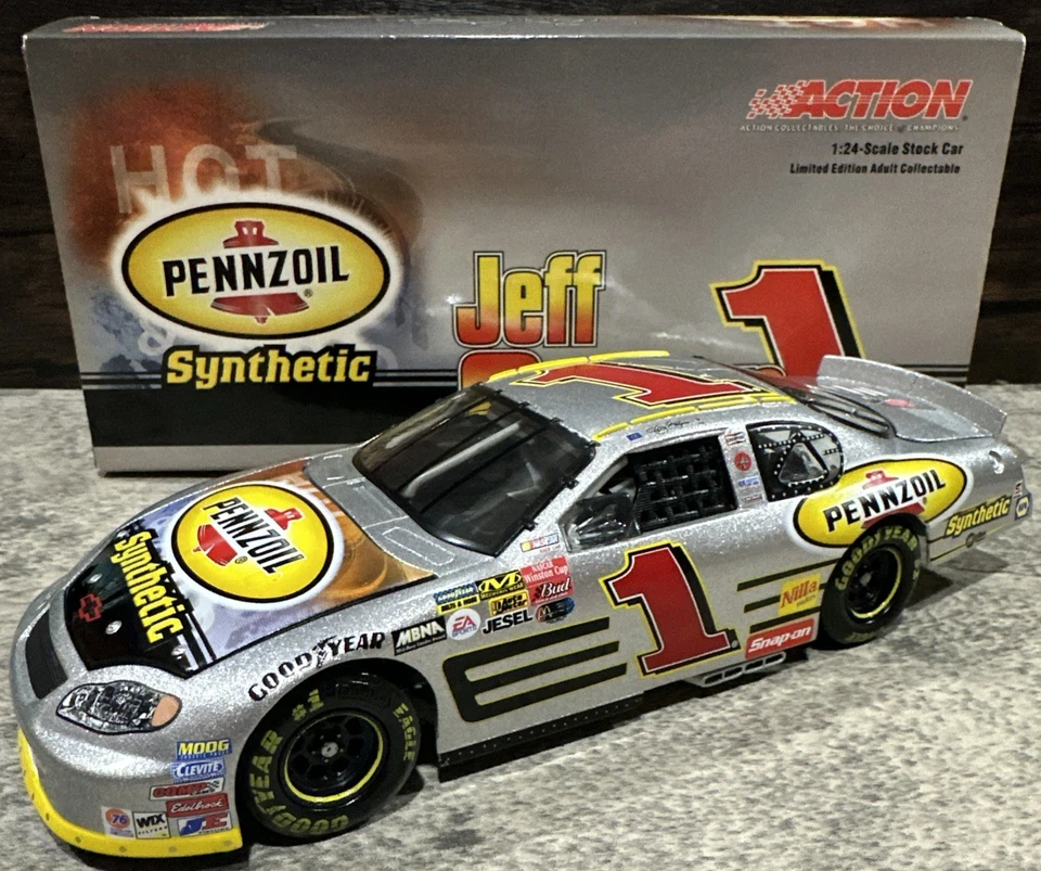 Chevrolet sintético Pennzoil 2003 Jeff Green #1 acción Nascar diecast 1/24 Foto 1 de 4