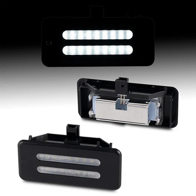 BLACK LED Vanity Mirror Visor Reading Lights For BMW X1 E84 2010-2015 - Image 1 of 3
