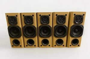 5-Vintage Retro Panasonic Speakers Model SB-AFC20 Wood/Veneer Finish - Picture 1 of 6
