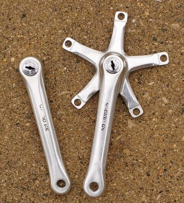 Juego de bielas Sugino 170 Old School BMX brazos de biela Super Maxy 144 BCD tapa antipolvo Foto 1 de 4