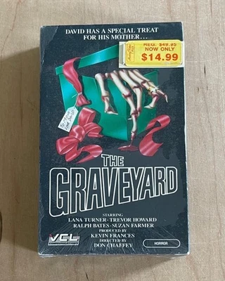 Psychotronic Horror Movie THE GRAVEYARD (1974) Lana Turner Sealed Betamax VCL - Image 1 of 4