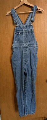 Gap Denim Overalls Womens XS Blue Jean Adjustable Straps - Image 1 of 4