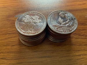 20) U.S. Mint Salt River Bay & Marsh Billings National Historical Parks 2020 S - Picture 1 of 4