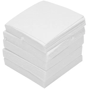 50 Hojas Fibra Cerámica Cuadrada Microondas Horno Vidrio Fijador Papel Hogar6464 - Imagen 1 de 9
