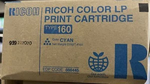 Genuine Ricoh 888445 Cyan Toner - NEW SEALED - Picture 1 of 1