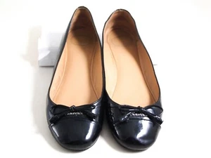 Church's Meera Manoletinas Planas Charol Negro Zapatos Mujer Talla Eu 36 US 6 - Imagen 1 de 9