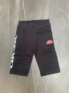 Ellesse Damen schwarz Core Logo Radshorts Größe UK 4 BRANDNEU - Bild 1 von 3