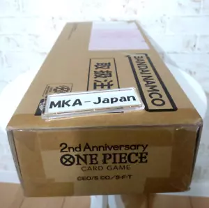 JUEGO DE CARTAS DE UNA PIEZA 2º ANIVERSARIO SET COLECCIÓN Japonés Limitado BANDAI - Imagen 1 de 9