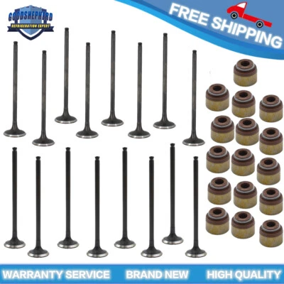 VÁLVULAS DE ESCAPE DE ENTRADA para 92-05 HONDA CIVIC&DEL SOL 1.6L 1.7L VTEC D16Z6 D17A1 - Imagem 1 de 4