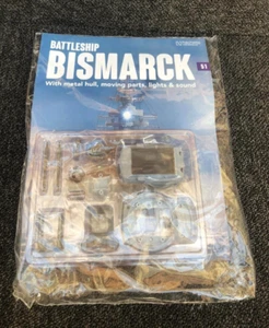 Hachette Build the Battleship Bismarck Scale 1:200 issue 51 new and sealed - Picture 1 of 1