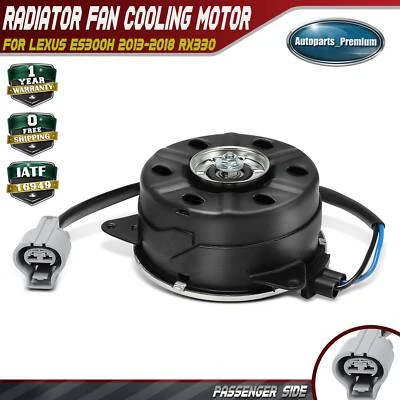 Right Radiator Fan Cooling Motor for Lexus ES300h 2013-2018 L4 2.5L 1636336170 - Image 1 of 4