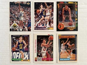 John Stockton Basketball Card Lot (6) - Picture 1 of 2