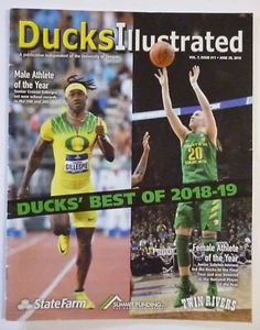 SABRINA IONESCU Female Athlete Year June 2019 OREGON DUCKS ILLUSTRATED magazine - Picture 1 of 1