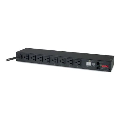 APC AP7800B Metered Rack Power Distribution Unit PDU Rack-Mountable 12ft Cord - Image 1 of 2