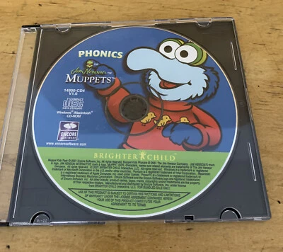 Jim Henson's Muppets Phonics Brighter Child | Disk Only - Image 1 of 3