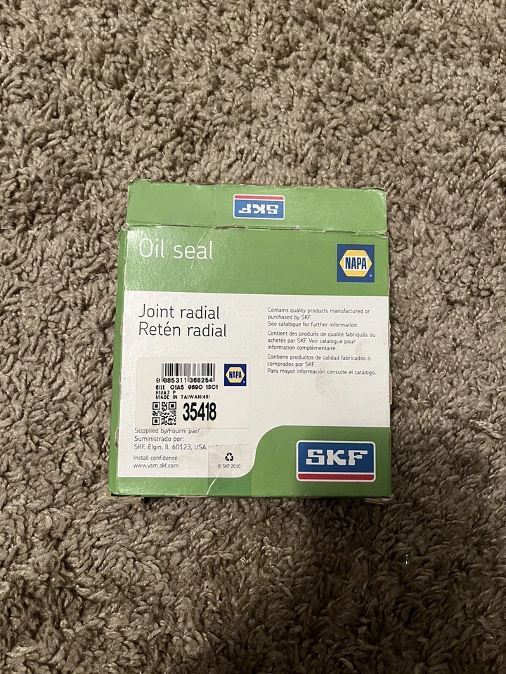 SKF Seal 35418 for Toyota 4Runner Sequia Tacoma Tundra 2000-2007 - Image 1 of 3