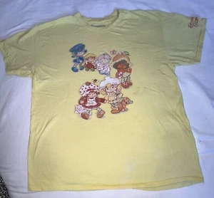 Kids Yellow Strawberry Shortcake and Friends T-Shirt - Picture 1 of 7