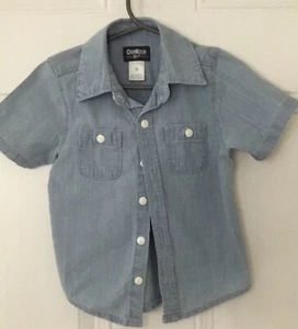 Toddler Osh KoshBgosh Denim Button Down Shirt  - Picture 1 of 4
