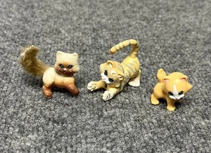 Vintage Littlest Pet Shop Cat Lot x 3 - Picture 1 of 2