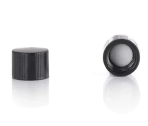Magnakoys® 8-425 Continuous Thread Closure Black Caps (6 pieces) - Picture 1 of 3