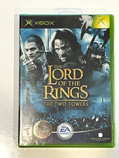 Lord of the Rings: The Two Towers (Microsoft Xbox, 2002) Black Label New OOP