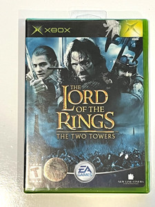 Lord of the Rings: The Two Towers (Microsoft Xbox, 2002) Black Label New OOP