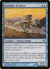 Magic MTG Tradingcard Shards of Alara 2008 Outrider of Jhess 52/249