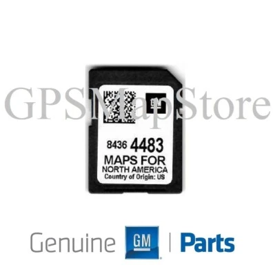 2018-2019 Buick Regal GPS Navigation DATA SD Card U.S CAN Map 100% OEM 84364483 - Image 1 of 3