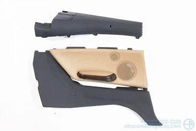 BMW E46 325Ci 330Ci 1999-2006 cupé vertical panel lateral izquierdo marrón natural usado Foto 1 de 4