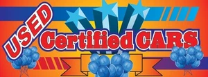 Banner de vinilo CPO (rb) de autos usados de 3 pies x 8 pies - bandera antigua a bandera 3'x8' (0031) - Imagen 1 de 1